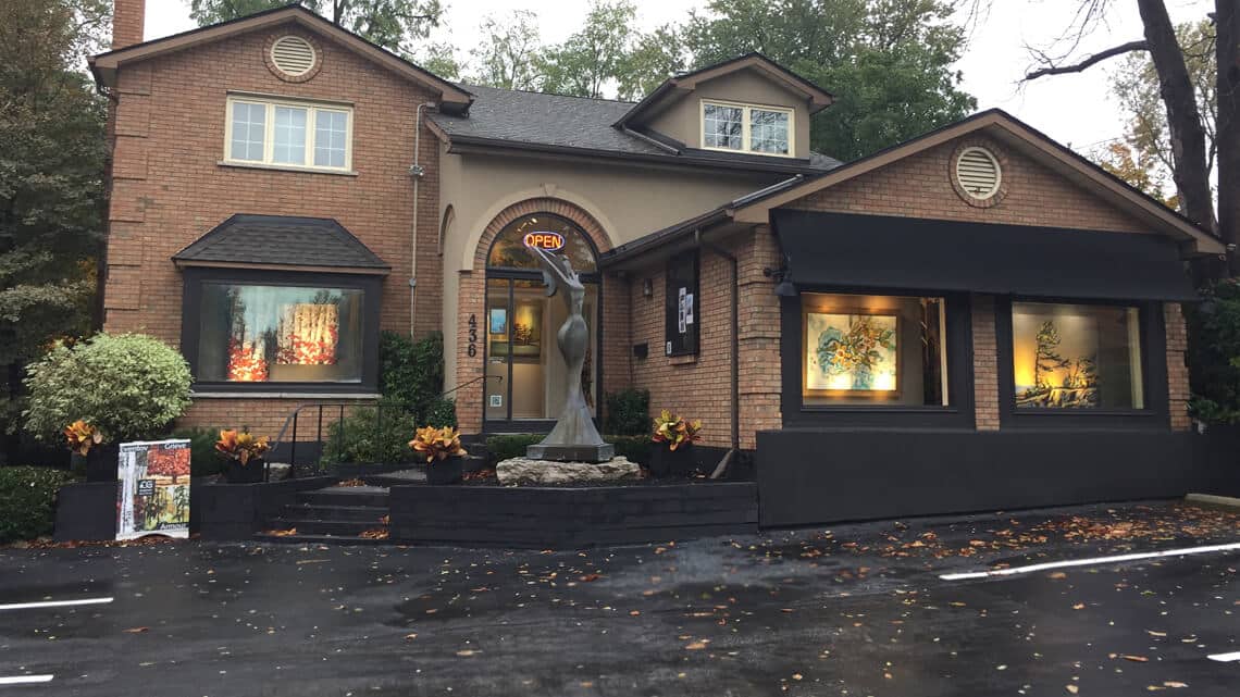 Creations Art Gallery Front View Creations Art Gallery in Ancaster Village