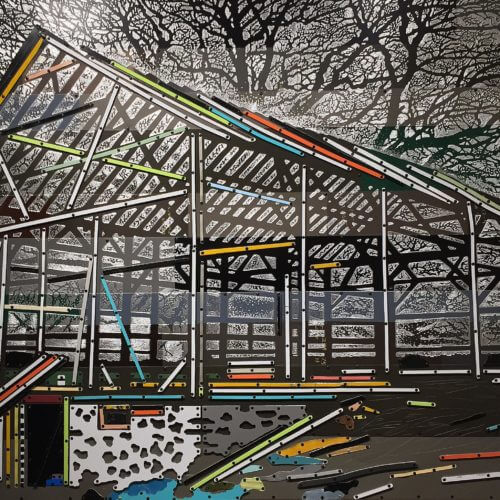 Dave Hind Timbre Timber 42x60