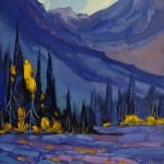 Dominik Modlinski Morning in the Kenai 14x11