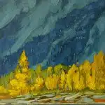 Dominik Modlinski Mountainside 14x11