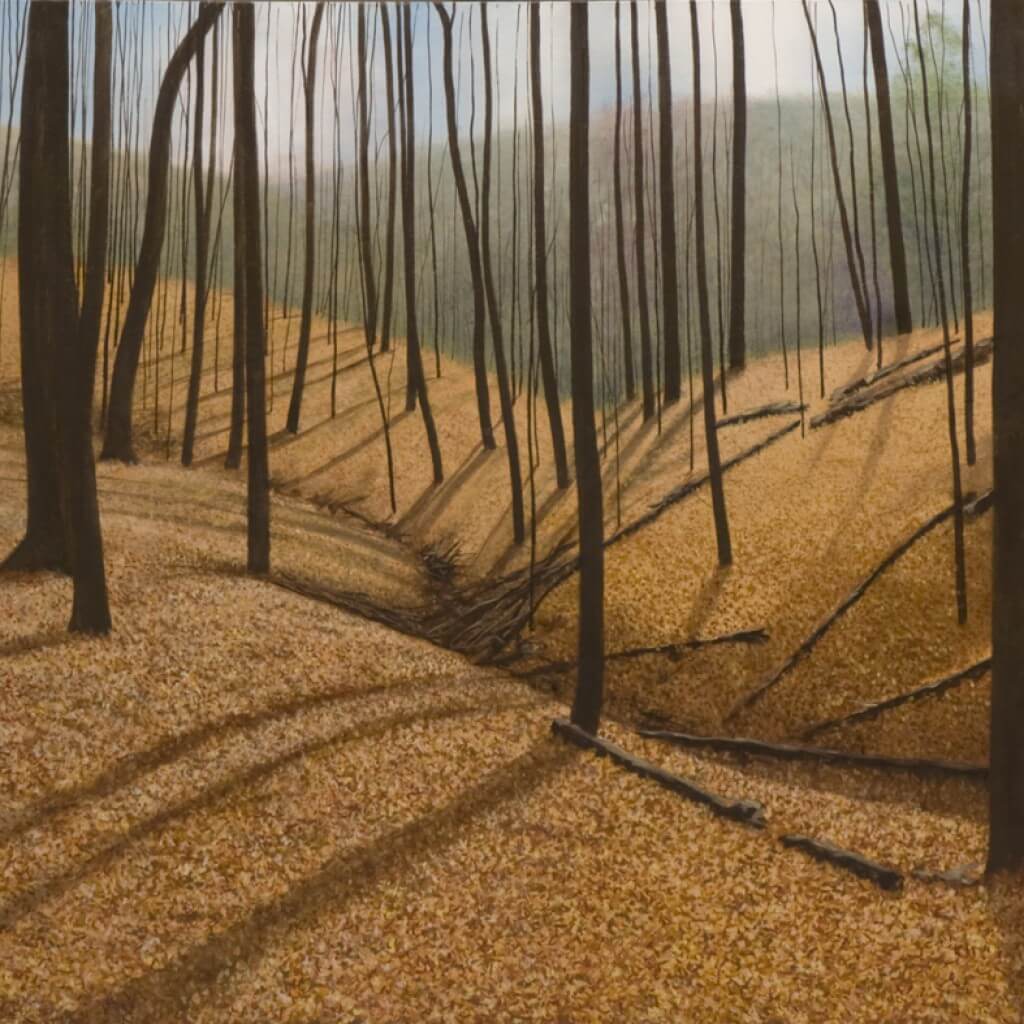 Peter Fischer A Quiet Valley Trail 2 28x32