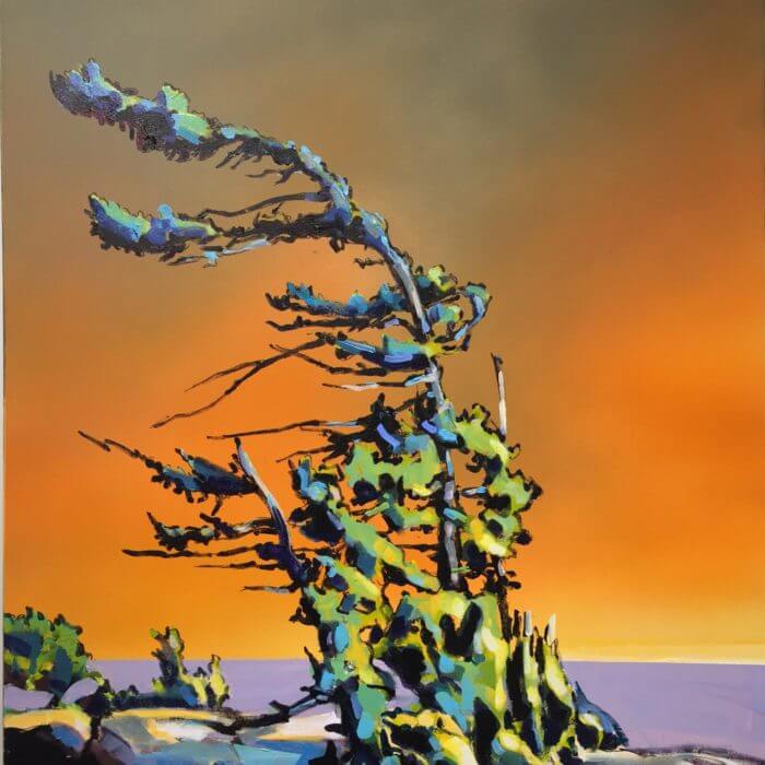 Jerzy Werbel Georgian Bay Edge 40x30