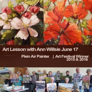 Art Lesson Ann Willsie June 17 one day workshop