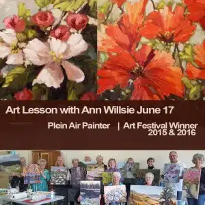 Art Lesson Ann Willsie June 17 one day workshop