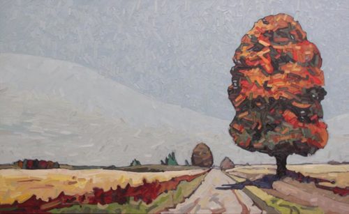 David Grieve Tree Path 2 36x60