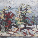 David Grieve Wagi Jumping Rock 17 36x60