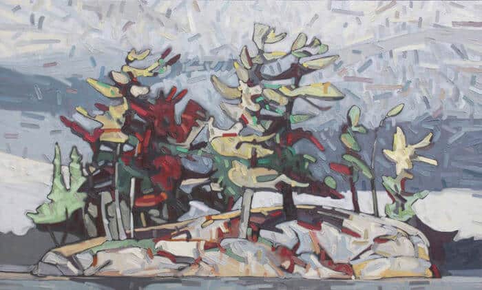 David Grieve Wagi Jumping Rock 17 36x60