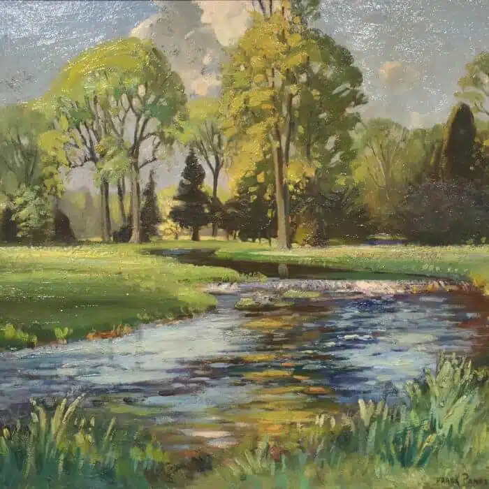 Frank Panabaker Untitled River 22x28