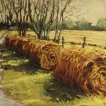 Ann Willsie Haystacks 24X30