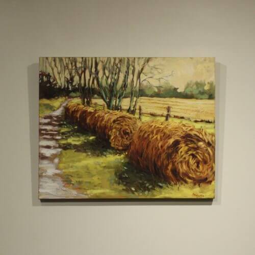 Ann Willsie Haystacks 24X30 D1