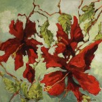 Ann Willsie Hibiscus ii 20X20