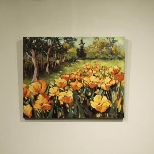Ann Willsie Orange Tulips 24x30 D1