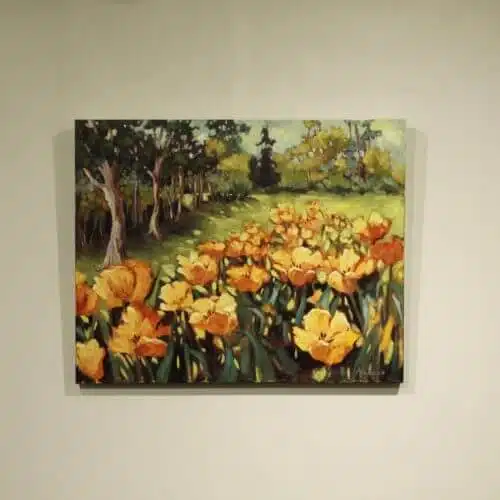 Ann Willsie Orange Tulips 24x30 D1