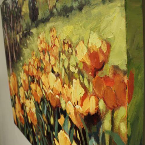 Ann Willsie Orange Tulips 24x30 D2
