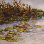 Ann Willsie Lilly Pond 24X48