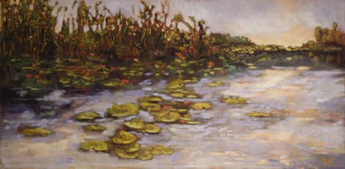 Ann Willsie Lilly Pond 24X48