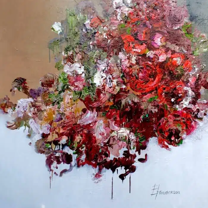 Elena Henderson Red Obsession Series 3 48x48