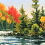 Robert E Wood Canoe Lake Algonquin 8x16