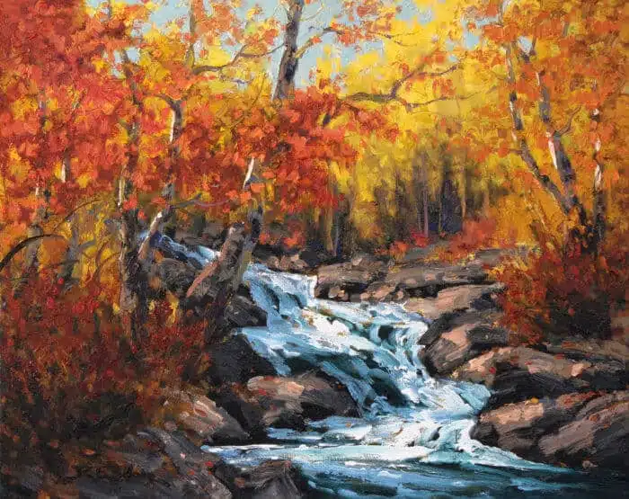 Robert E Wood Creekside Colours 16x20