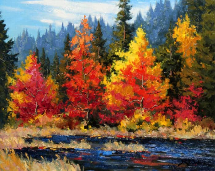 Robert E Wood Highway 60 Pond 16x20