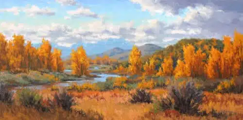 Robert E Wood Highwood Country 24x48