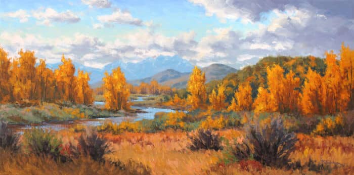 Robert E Wood Highwood Country 24x48