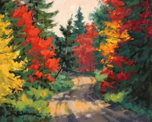 Robert E Wood Road to Arowhorn Pines 8x10