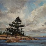 Sam Panoessa Against The Win 12X16