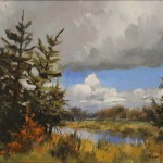 Sam Panoessa September Georgian Bay 12X16