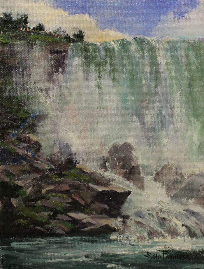 Sam Paonessa Below The Thunder 9X12