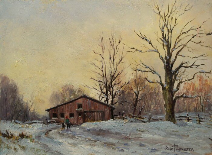 Sam Paonessa Early Riser 9X12