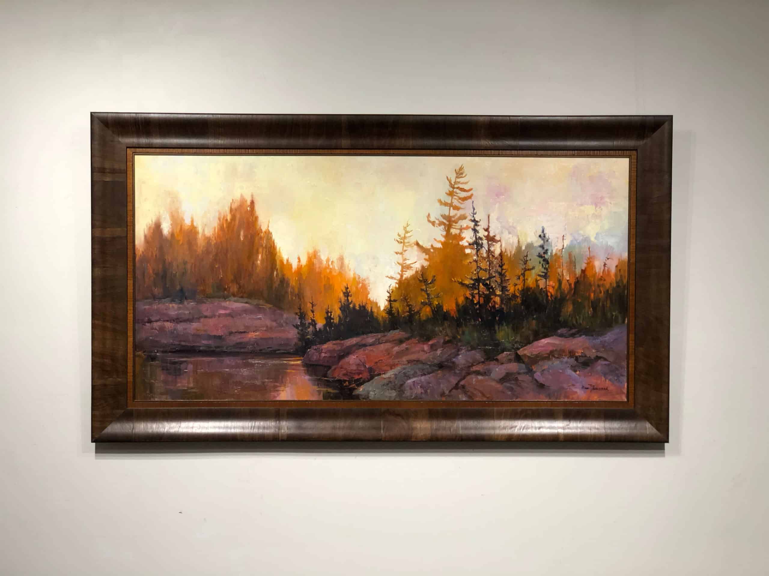 Georgian Classic – original oil on panel by Sam Paonessa, 24″ × 48″