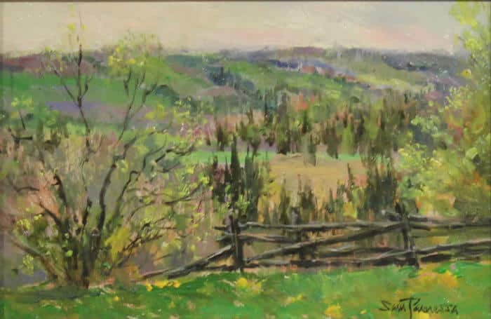 Sam Paonessa View From The Hill 6X9