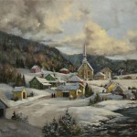Sam Paonessa Winter In The Saguenay 20X24