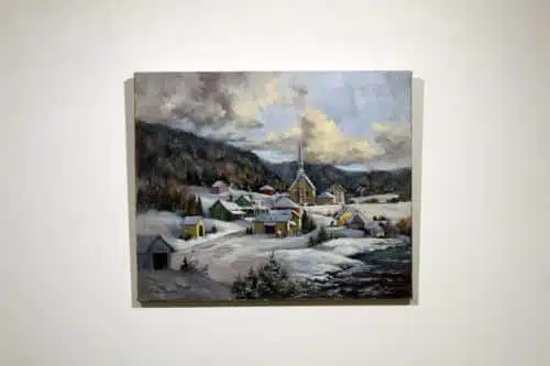 Sam Paonessa Winter In The Saguenay 20X24 D1