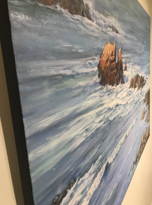 Robert Amirault Coastal Calm 36X50 Detail 3