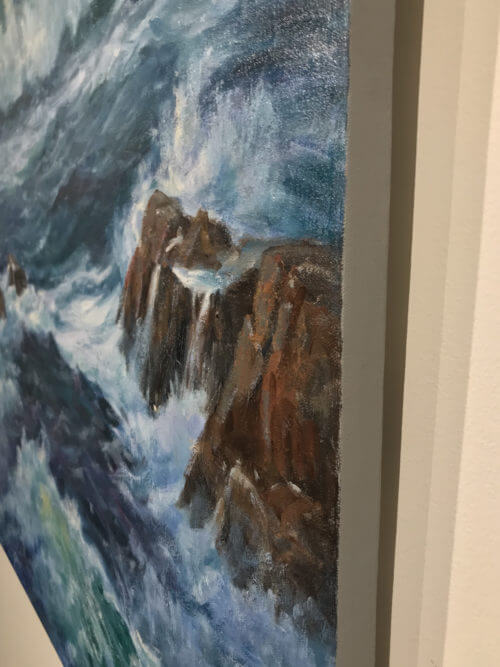 Robert Amirault After The Storm 36X36 Detail 2