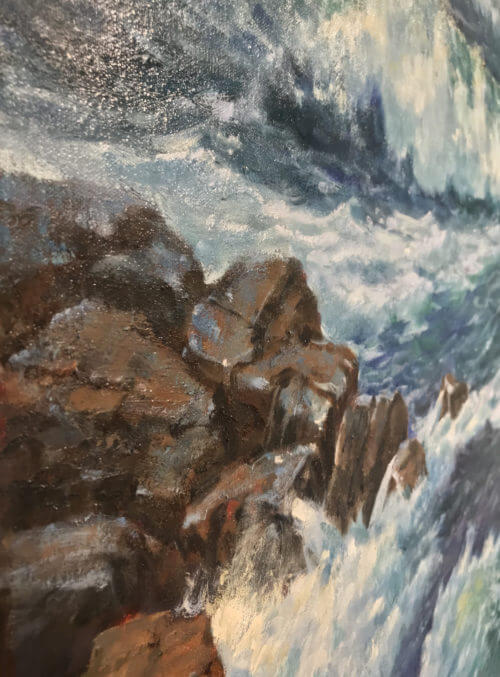 Robert Amirault After The Storm 36X36 Detail 3