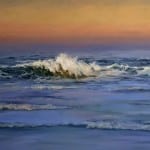 Robert Amirault Catching First Light 24X36