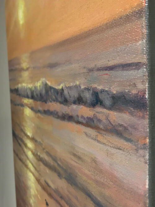 Robert Amirault Hazy Sunset 24X18 Detail 2