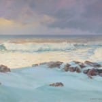 Robert Amirault Winter Ocean 16x20