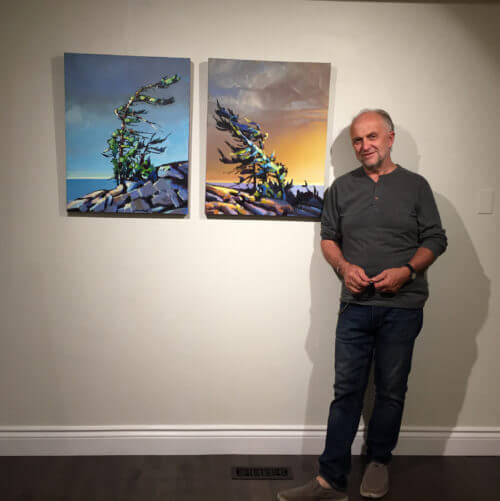 Jerzy Werbal Georgian Bay Black Bay 28x22