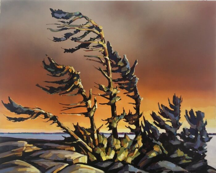 Jerzy Werbal The Bay 48x60