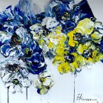 Elena Henderson Snowflakes In The Night Sky 1 16x16