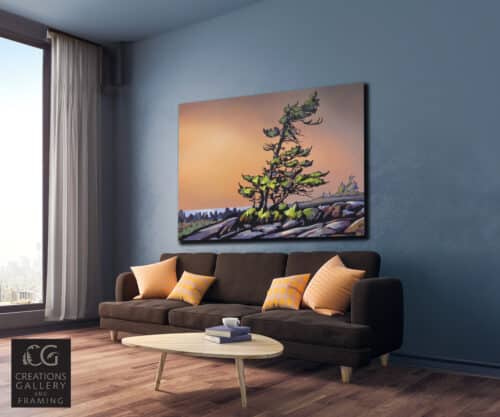 Jerzy Werbel Silent Vigil 40x48 Room View 554