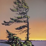 Jerzy Werbel Silent Watchers 48x36