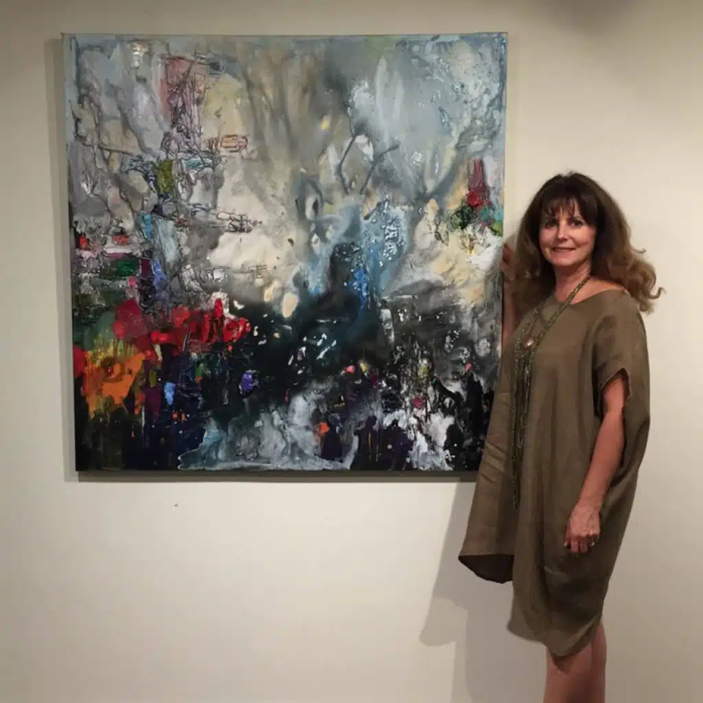 Maya Eventov Abstract Mystique 48x48