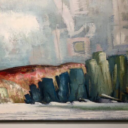 Brian Lorimer Frozen Sky 48x60 Detail 2