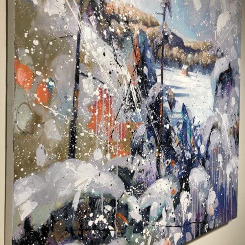 Brian Lorimer Winter Whole 48x48 Detail 3