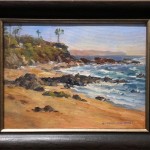 Robert Amirault Along The Beach 9x12